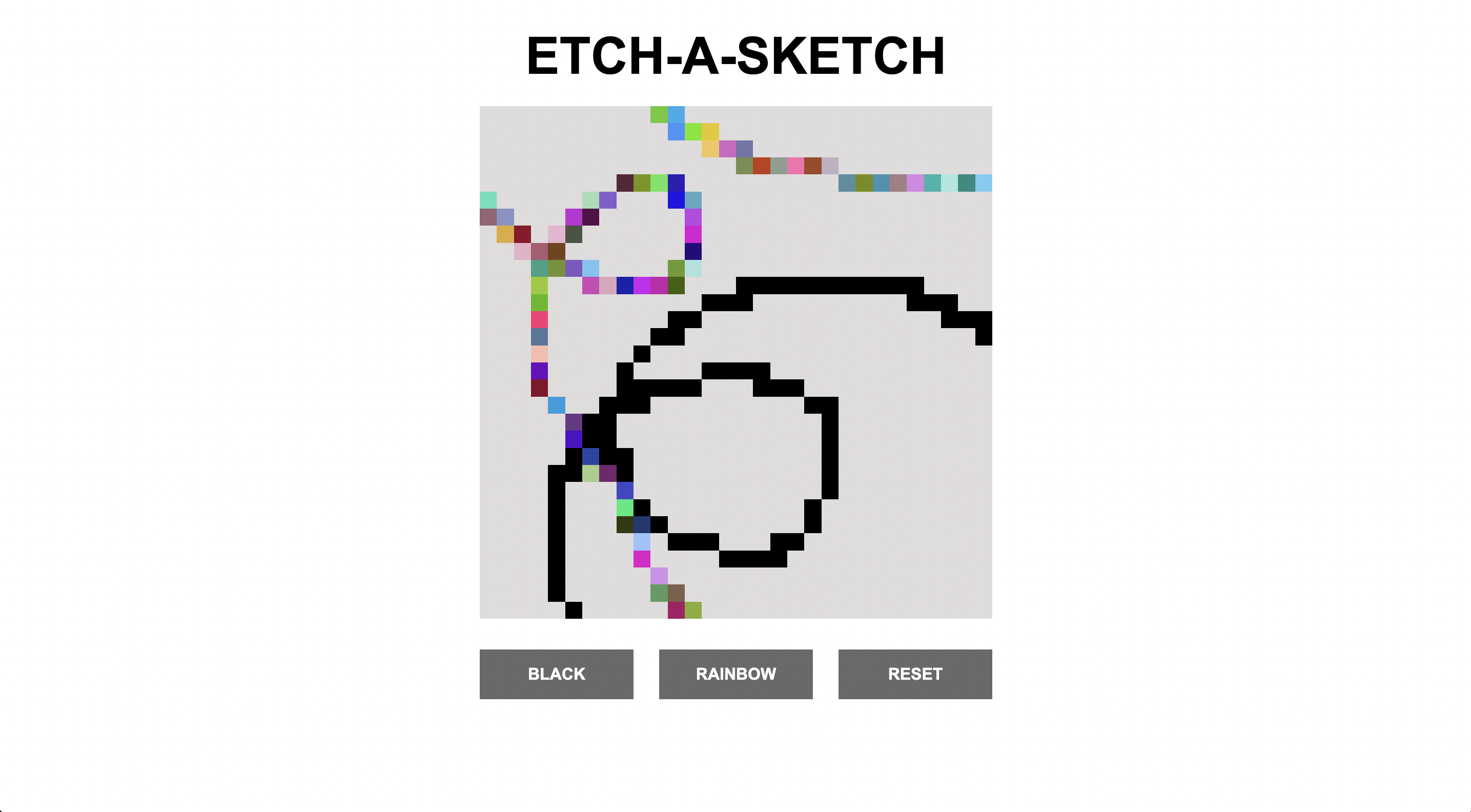 Etch-A-Sketch screenshot